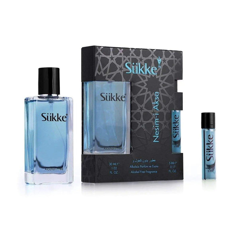 NESİM - İ AKSA 30 ml. Alkolsüz Parfüm + 5 ml. Esans Set - Sükke