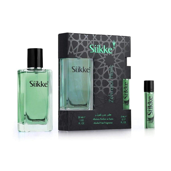 ZEHRATÜL HALİÇ 30 ml. Alkolsüz Parfüm + 5 ml. Esans Set - Sükke